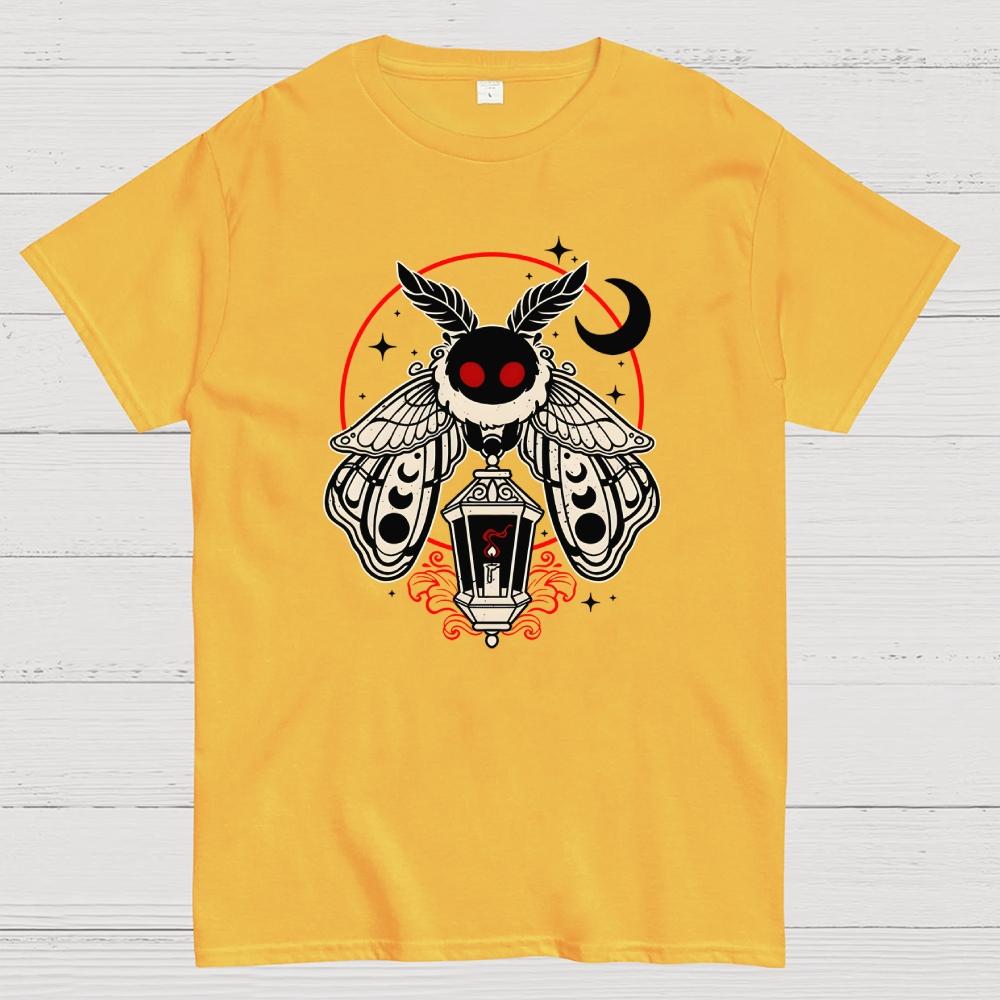 Cute mothman Cotton Summer Casual Cool Loose T-Shirt