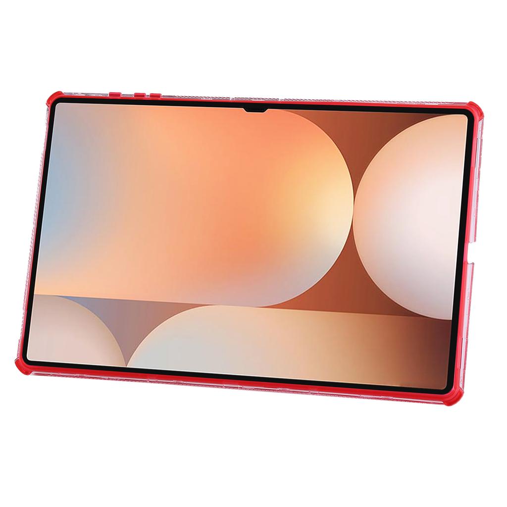 For Samsung Galaxy Tab S9 Ultra/S8 Ultra Clear Case 3 In 1 PC+TPU Shockproof Tablet Cover