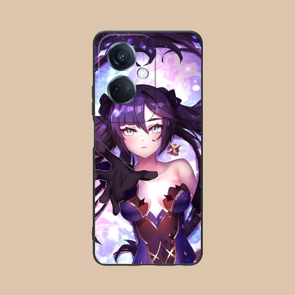 Игровой чехол GI Mona Матовый ТПУ для мобильного телефона OPPO Reno 14 13 12 11 10 9 8 7 6 5 F T Pro 5G с цветной печатью