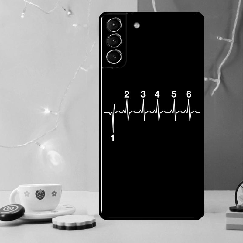 1N23456 Мотоциклетный чехол для Samsung Galaxy S21 S20 FE S22 S23 S24 Ultra Note 10 Plus Note 20 S8 S9 S10 Чехол