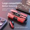 Беспроводные наушники Bluetooth 5.4, спортивные наушники 50H с заушными дужками, водонепроницаемые беспроводные наушники с глубокими басами для тренировок/бега
