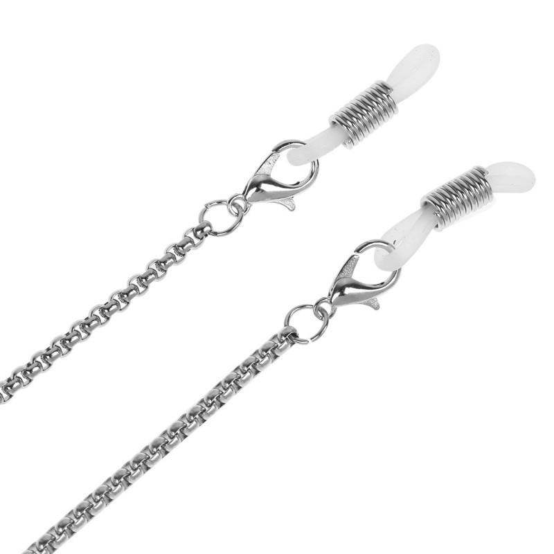 Модные очки-цепочка с пряжкой, подвесная шея, противопадающие солнцезащитные очки, шнур для очков, ожерелье