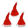 Electric Christmas Hat Plush Singing Dancing Santa Hat Funny Light Up Swing Velvet Hat for Xmas New Year Party Supplies