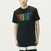 Vans X PRIDE T Shirts Unisex Black Crew Neck Moderate Straight Fit VN0A5E7TBLK