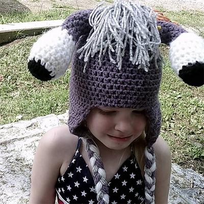 Новые шапки ручной вязки в стиле аниме и мультфильмов, модные и персонализированные шапки для родителей и детей