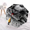 Personalized Name P-Pennywise Print Umbrella - Automatic Open/Close, Eight-Rib Durable Frame, Automatic Folding Umbrella