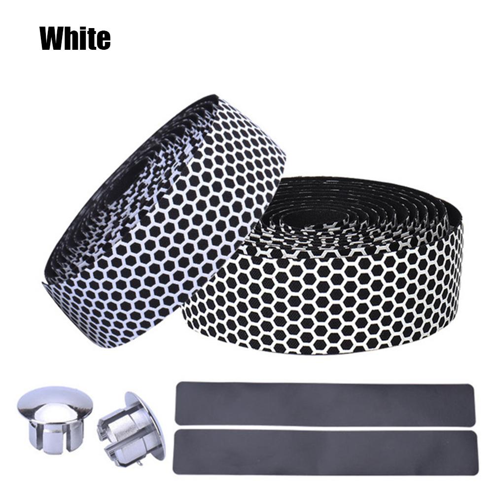 1 Pair Silica Gel Absorption Anti-slip MTB Tape Wrap Road Bicycle Bike Handlebar