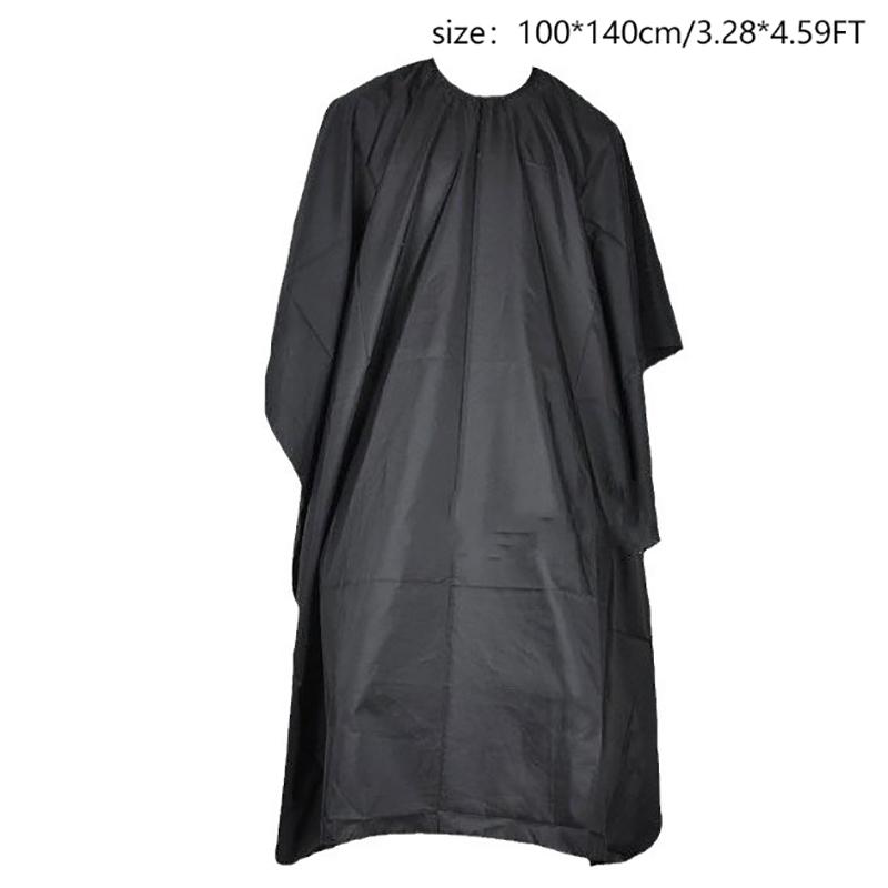 Накидка для стрижки волос Pro Salon Парикмахерская ткань платье Парикмахерская черный водонепроницаемый парикмахерский фартук накидки для стрижки