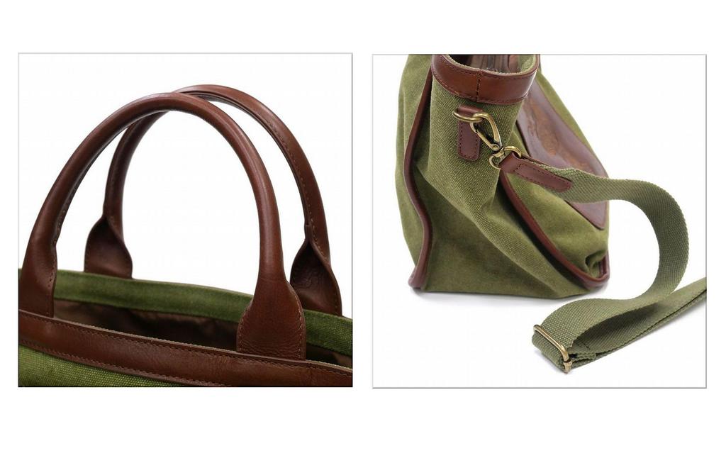 Cat Dayan Dayan Turning Canvas Leather 2WAY [Wachifield]