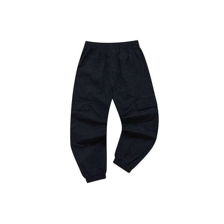 Fila Fusion Однотонные простые повседневные длинные брюки мужские низ Черный T11M225803FBK