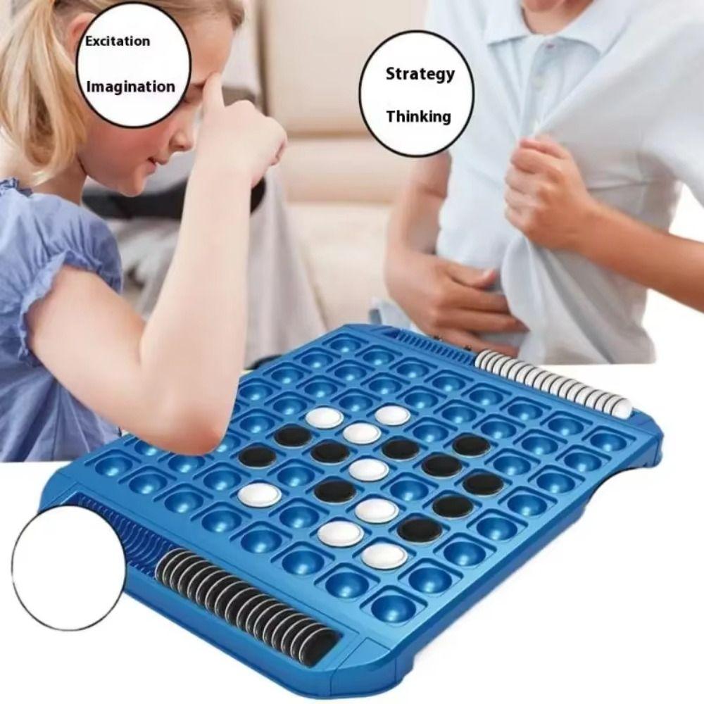 Настольная игра Flip Black White Chess Board Touch Flip Reversi Strategy Board Game Kids Boys Girls