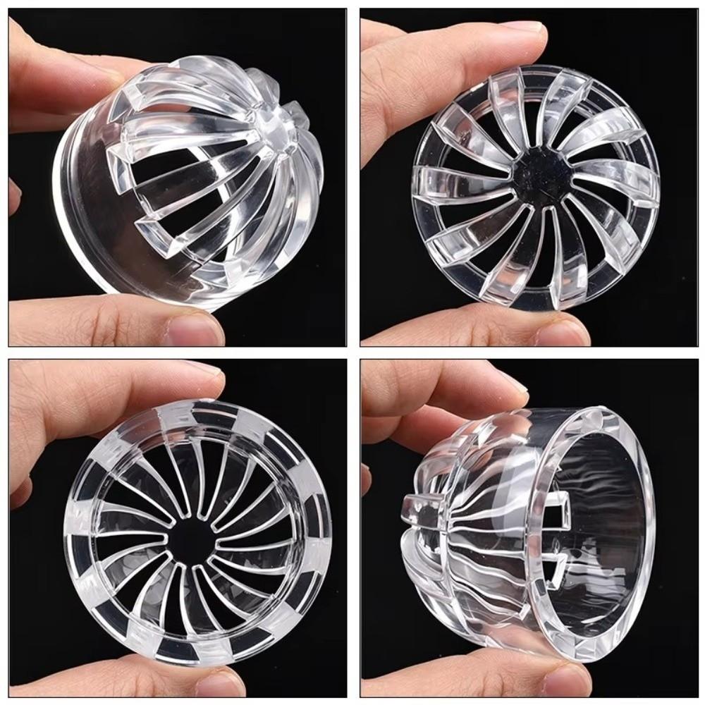 Transparent Aquarium Drain Pipe Cap Breathable Fish Tank Filter Strainer Cap Aquarium Filtration