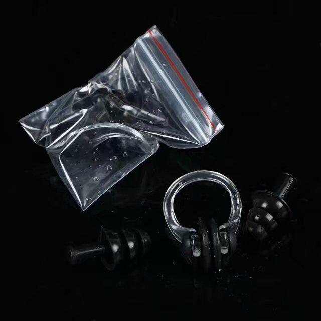 Набор зажимов для носа и берушей для дайвинга для взрослых и детей - профессиональный силиконовый водонепроницаемый купальный костюм