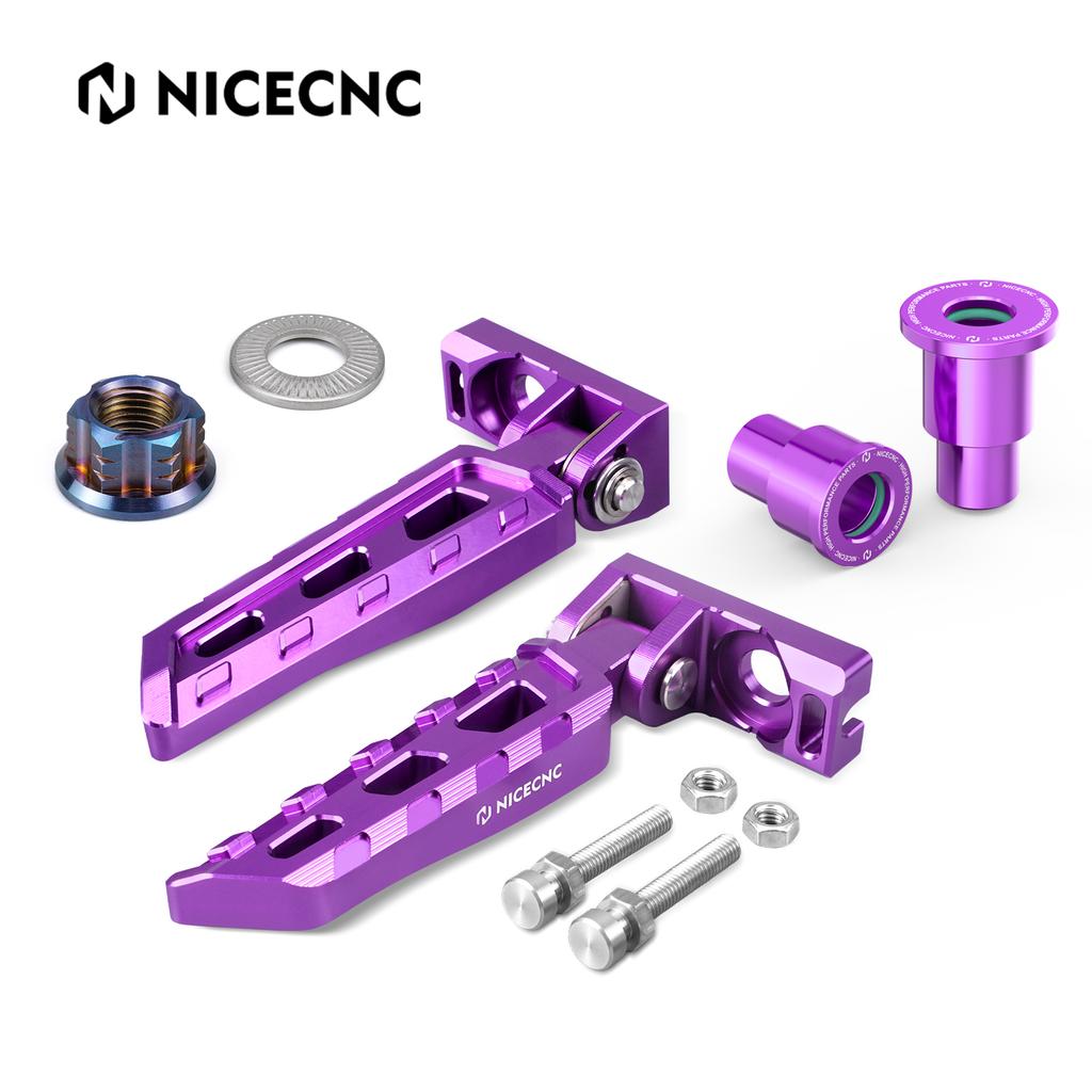 NICECNC For Surron Light Bee X S L1E Chain Tensioner Adjuster Blocks & Axle Nut & Wheel Spacers Hub Collars For Segway X160 X260