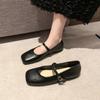 2024 Весенние одинарные туфли Модные неглубокие женские туфли без застежек на плоской подошве Женские повседневные балетки для отдыха на открытом воздухе Женская обувь на плоской подошве