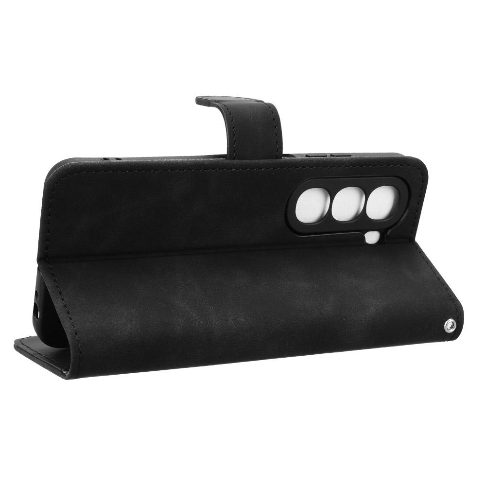 For itel A95 5G Leather Case Skin Feel Anti Drop Wallet Flip Phone Cover