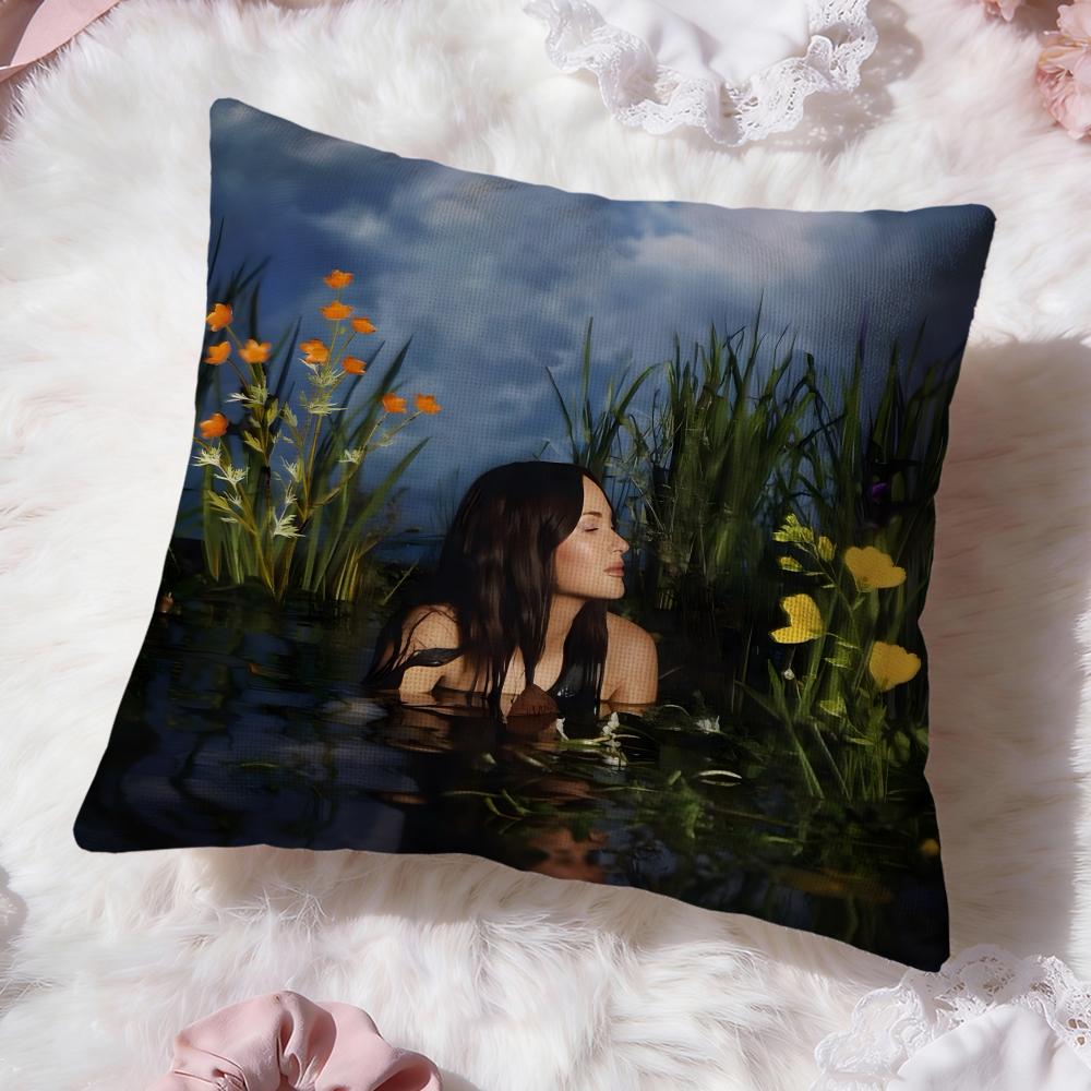 k-Kacey Musgraves Cushion Cover Premium Comfort Reversible Pillow Cove -Two in One Design for Any Room & Car Interior