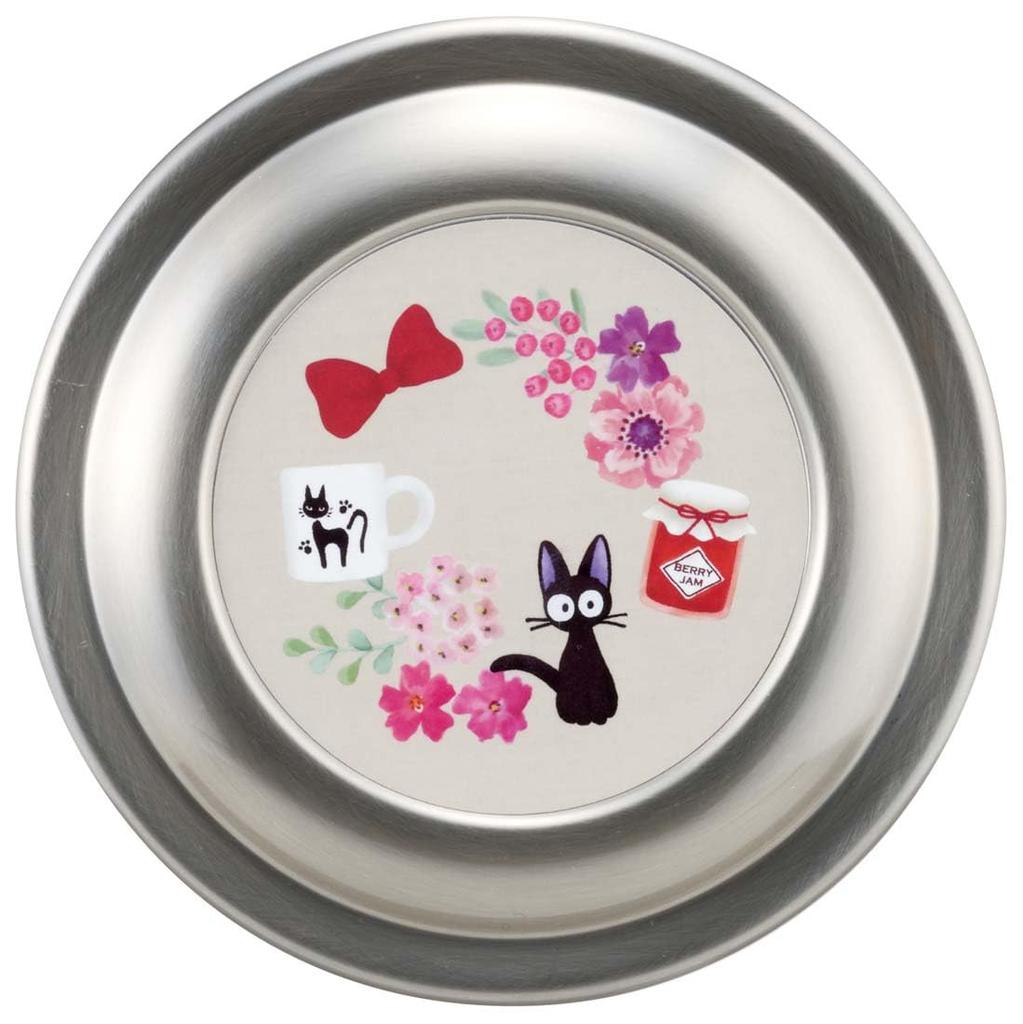 Skater Insulated Bento Delivery French Studio Stainless Box, Kiki's Service, Style, Ghibli, 600ml, Bowl-Shaped, Antibacterial, Vacuum-Sealed, Steel,