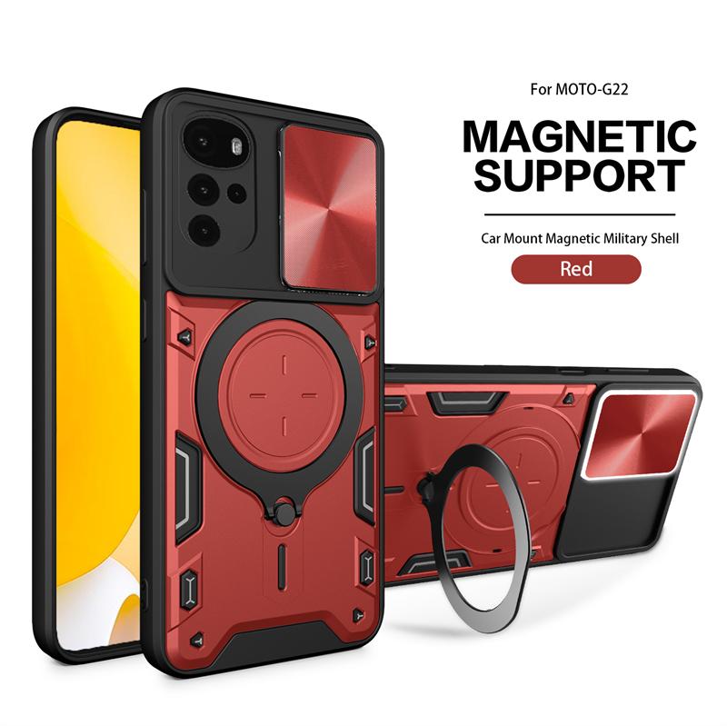 Для Motorola Moto G22 E32 чехол кольцо держатель слайдер объектив защитный чехол для телефона для Moto G22 G 22 E 32 бронированный противоударный чехол на заднюю панель