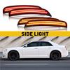 15-21 Chrysler 300 Smoked LED Side Markers 4PCS