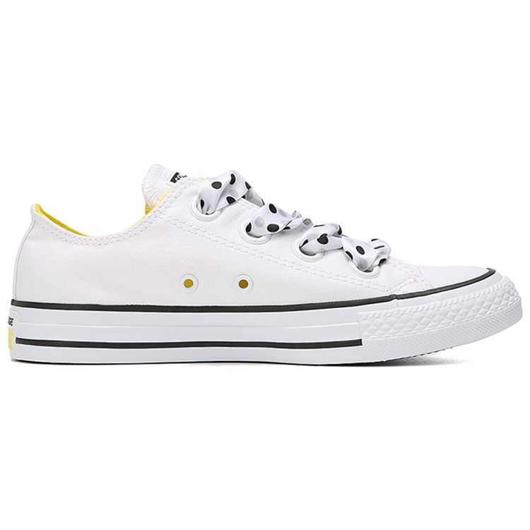 Converse Кеды Chuck Taylor All Star с большими люверсами, низкие, парусиновые, женские, белые 560670C
