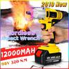 98VF 320Нм 12000мАч 110-240В Аккумуляторный Электрический Ударный Гайковерт Дрель Шуруповерт