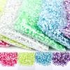 Weichen, Rubber Bottom Fluorescent Ab Hot Melt Adhesive Uniform Rhinestone Glass Diy Clothing Accessories Sticker Drill