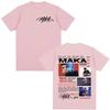 Rapper Maka Aura 2025 Tour Merch T Shirts Men Women Fashion Vintage Street T-shirt Casual Short Sleeve T Shirt Streetwear