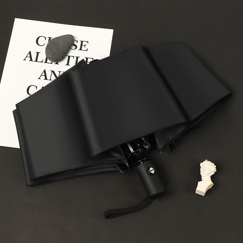 Роскошный полностью автоматический складной зонт для женщин и мужчин — солнцезащитный, защитный и рекламный зонт для бизнеса.