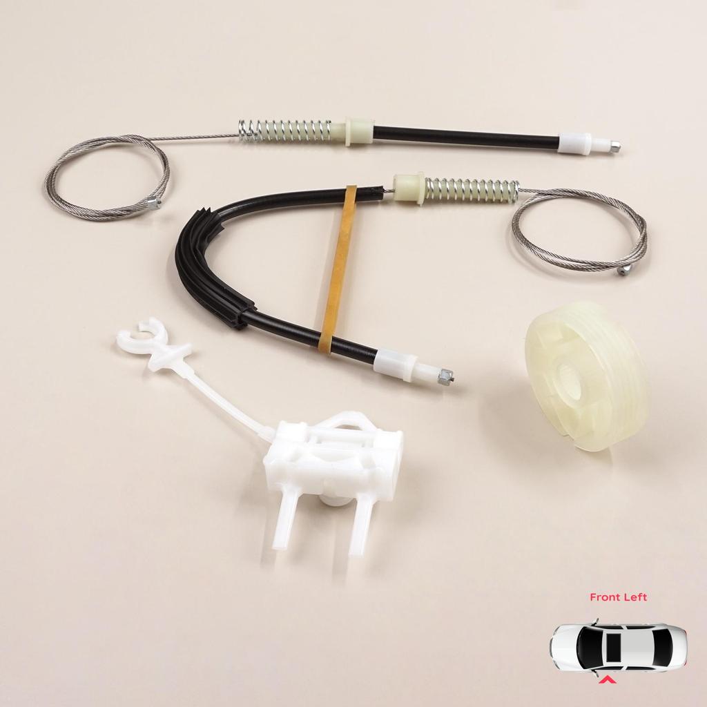 BWR5562 Комплект для ремонта стеклоподъемника передней левой двери для Alfa Romeo 156 932 1996-2007 4/5 дверей 60672278