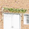 Door Canopy 200 x 100 x 100 cm Solid Pine Wood