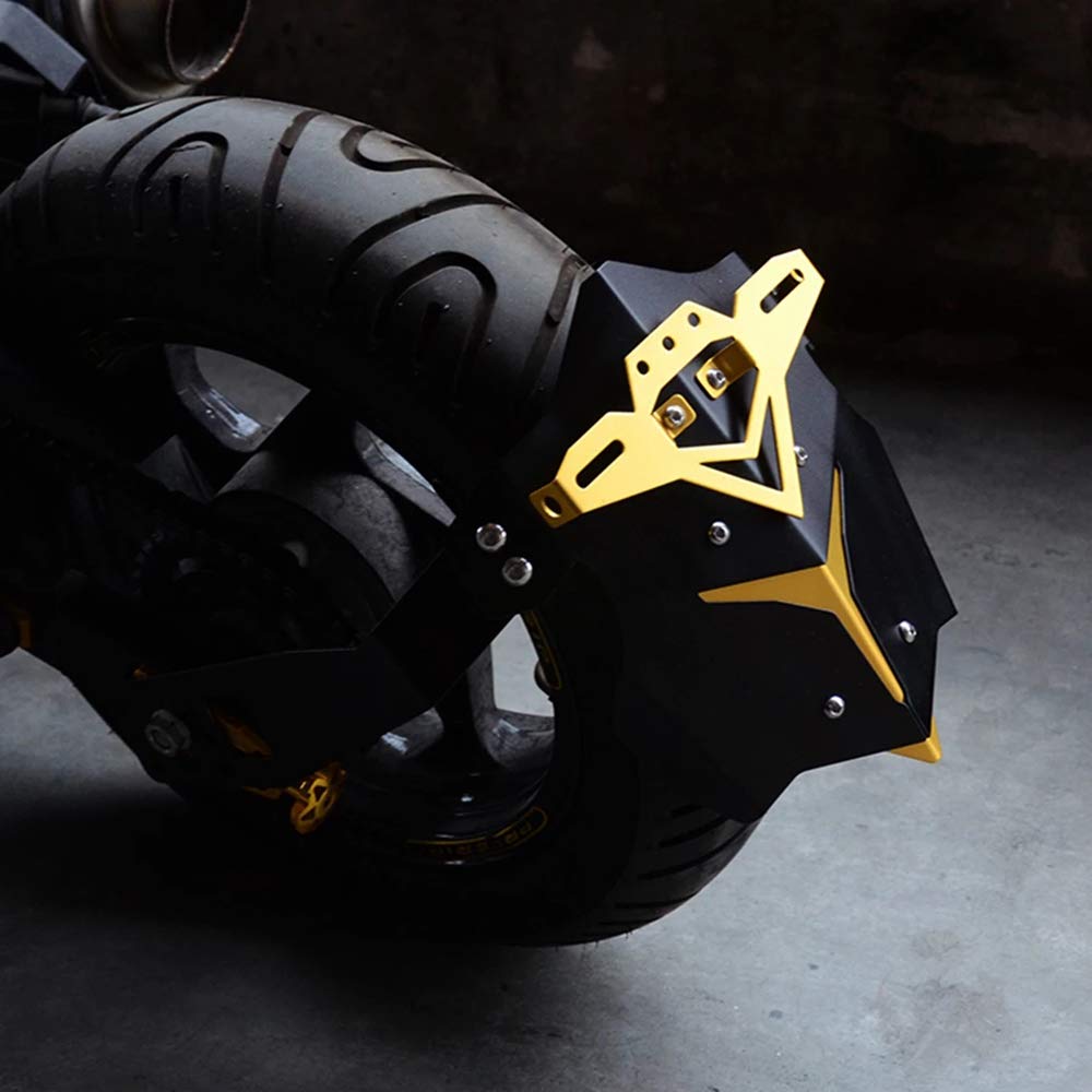YUANYE Yamaha MT03 MT07 MT09 R3 Yamaha Motorcycle CNC Aluminum Mudguard Мотоциклетные детали для модификации Мотоциклетный задний брызговик Крышка заднего крыла