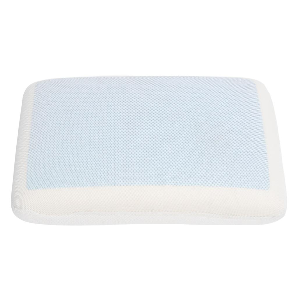 Memory Foam Gel Pillow Reversible Double Sided Breathable Orthopedic Support Ventilated Cooling Gel
