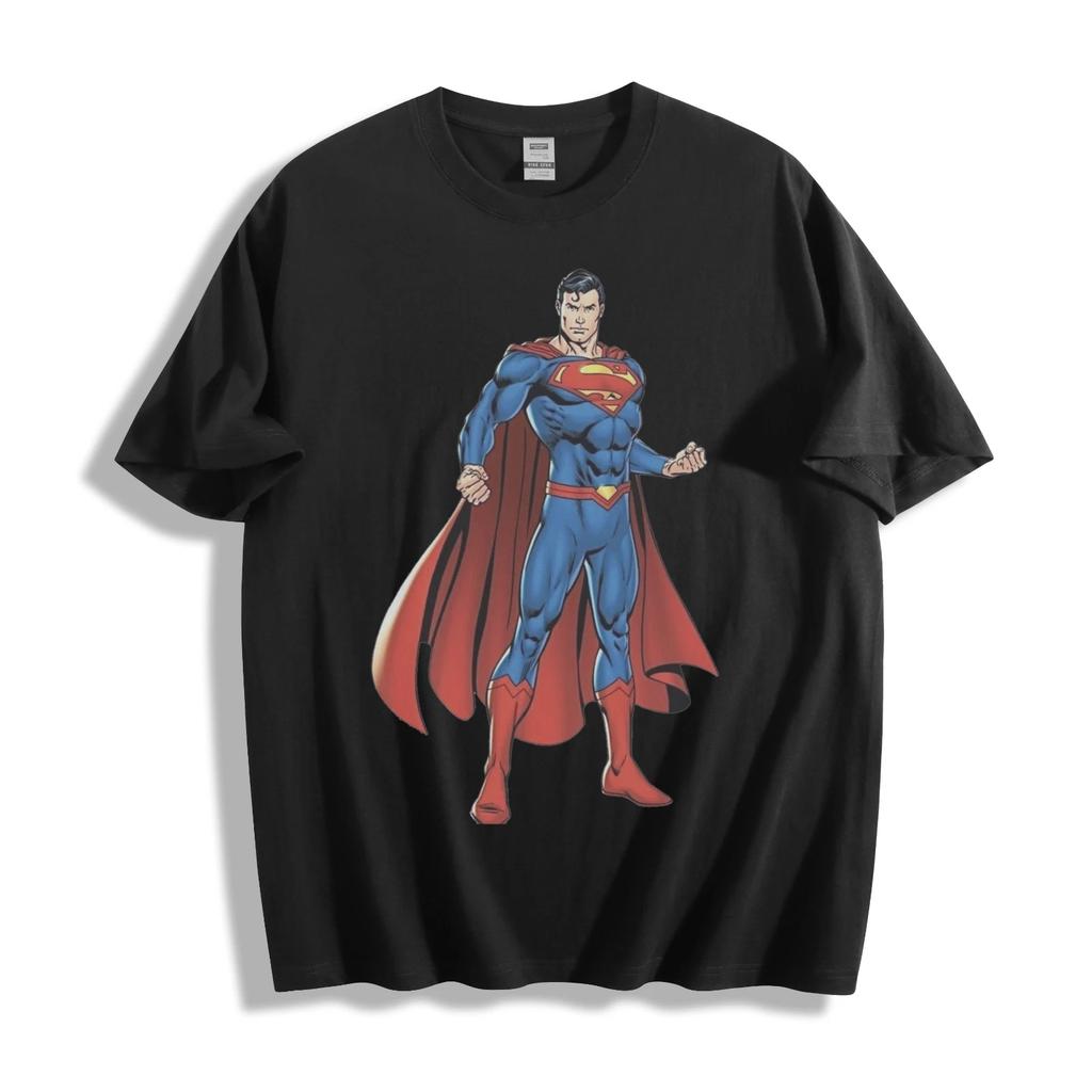 Superhero Superman Heroic T-Shirt - Classic Pose Design Unisex Tee