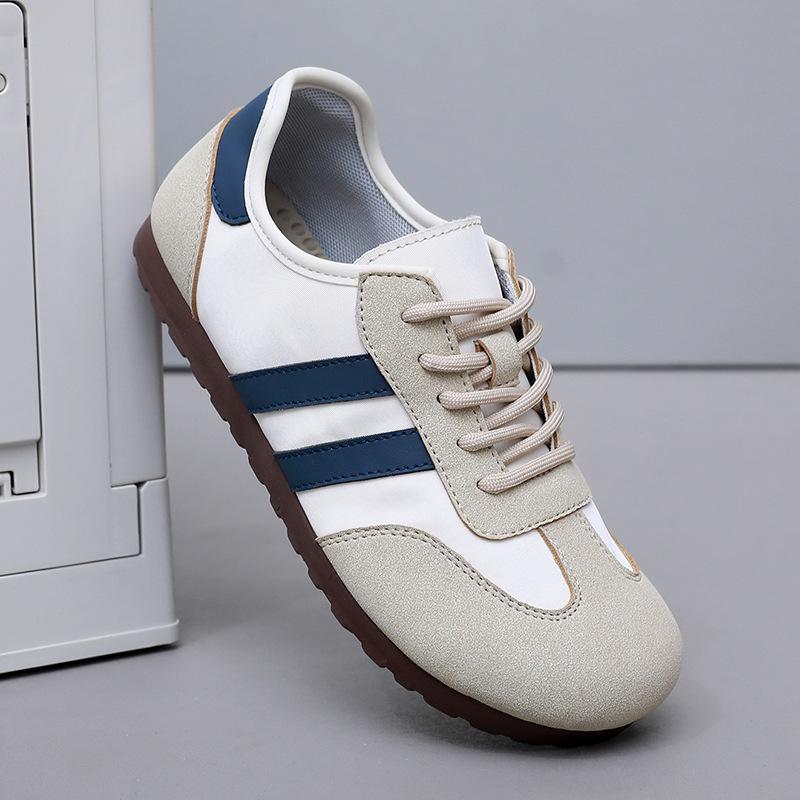 Dexun Shoes Women's 2025 Spring and Autumn New Retro Versatile Light Flat Breathable Soft Baseplate Shoes Internet Celebrity Sports and Leisure