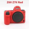 Мягкий силиконовый резиновый чехол-броня для камеры для Nikon Z50 Z6 Z7 Z6II Z7II D5500 D5600 D7000 D7100 D7200 D600 D610 D750 DSLR Чехол