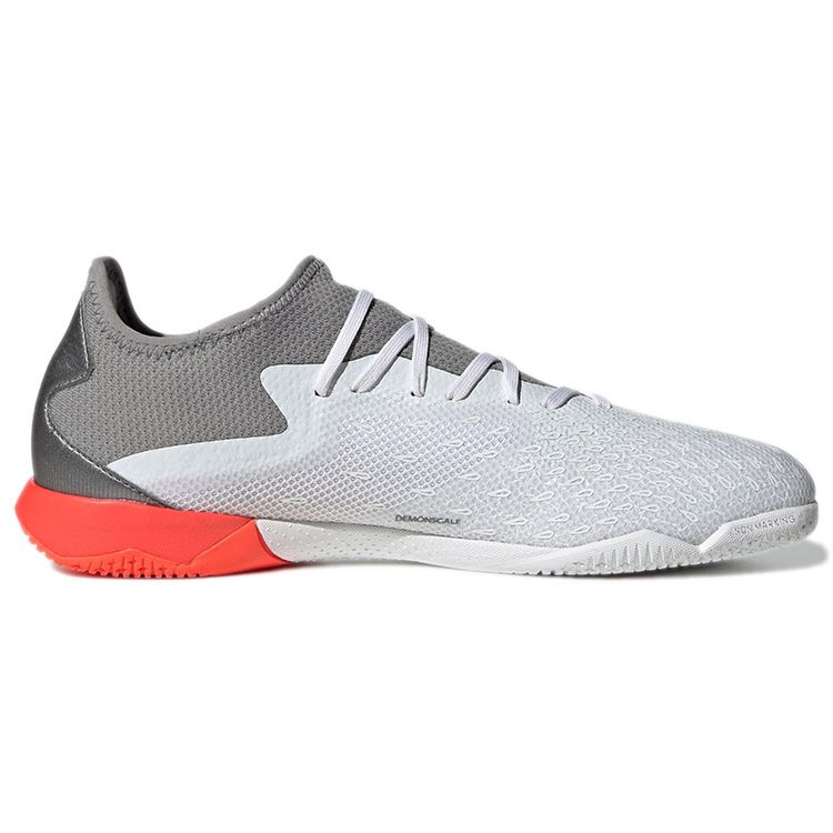 Adidas Predator Freak.3 In Удобные Прочные Нескользящие Низкие Спортивные Футбольные Бутсы Мужские Футбольные Бутсы Бело-Серые FY7820