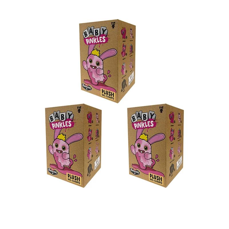 Плюшевая игрушка Fuggler Серия Baby Pinkles Настоящая Мягкая Брелок Игрушка Милый Коллекционный Забавный Уродливый Монстр Подвеска Шарм для Сумки Подарок