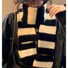 Women'S Scarf Cold-Resistant Vintage Scarf Knitted Scarf Warm For Outdoor Activities Winter Autumn