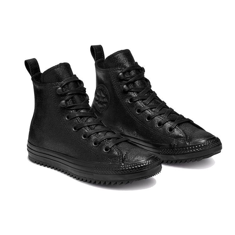 Converse Space Mountain Hiker Chuck Taylor All Star High Top Замшевые Черные Самурайские Женские 566111C