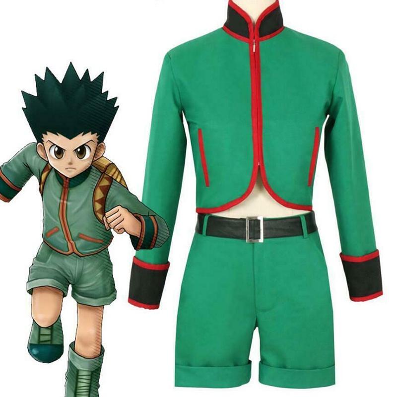 Костюм Гона Фриксса Охотник Охотник Мужской Стильный Короткий Наряд Для Хэллоуина