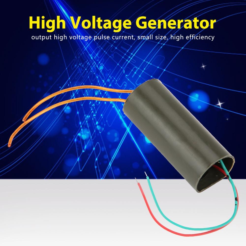DC 3-6V High Voltage Transformer Battery Powered Arc Coil Module Physics Education