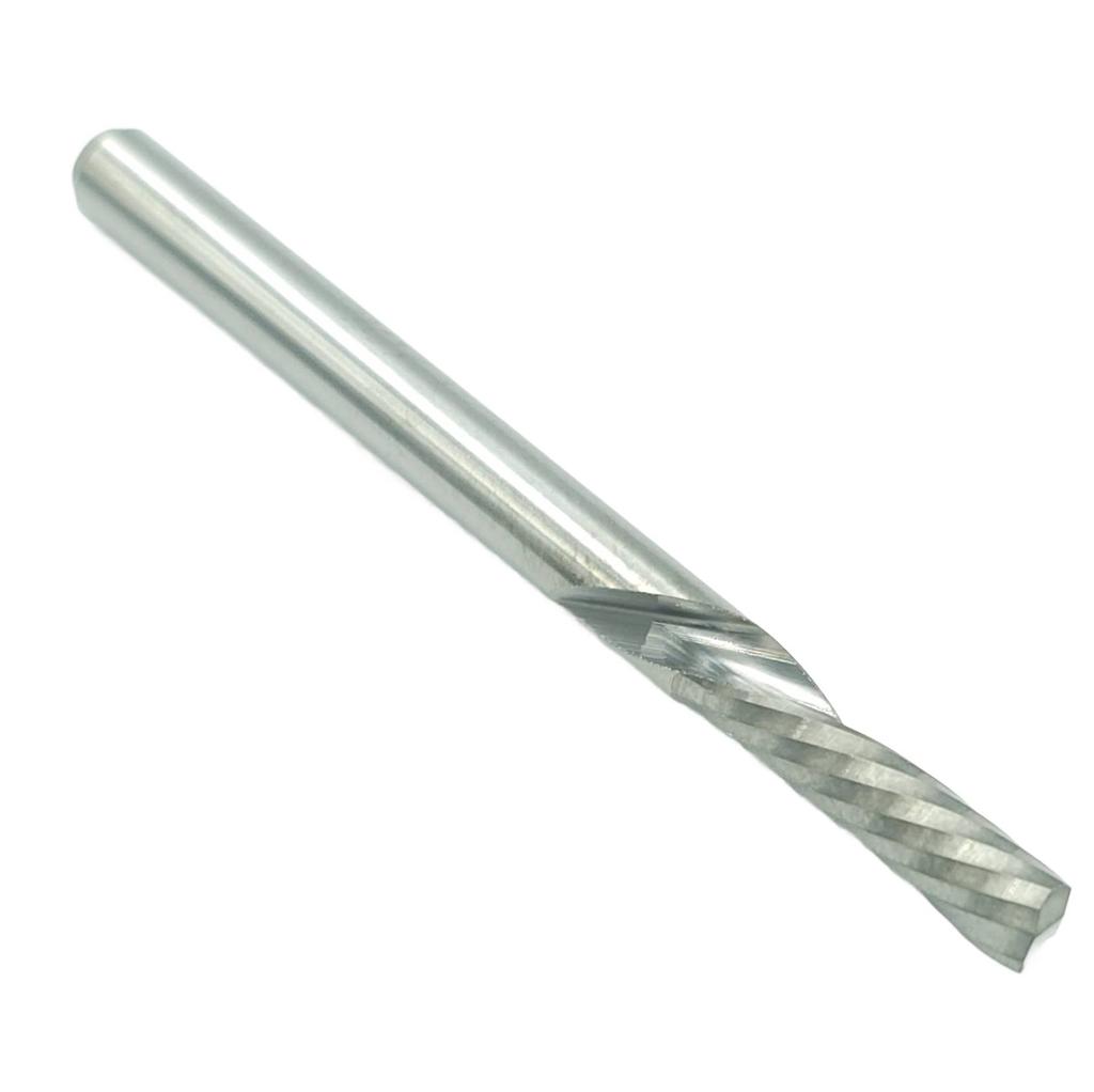 Frez Vhm 1P Down Cut 3.175 X 8 X 38 Mm 45 Hrc
