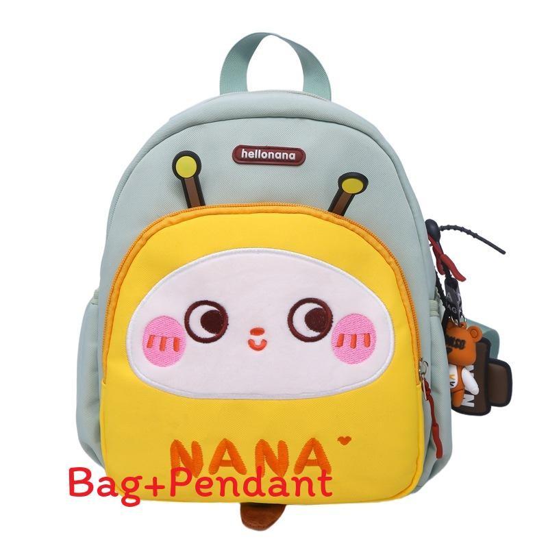 Simple Unisex Summer Backpack With Durable Nylon Material For School Days