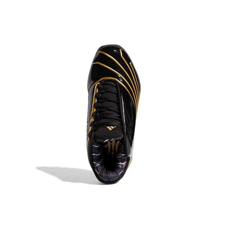 Adidas T-Mac 2 Restomod Black Gold Metallic Мужские кроссовки Core-Black Dark-Solid-Grey H68049