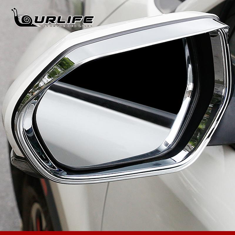 Водонепроницаемый Козырек на Зеркало Заднего Вида Автомобиля, Хромированный Серебристый, Для Toyota C-HR CHR C HR XA10