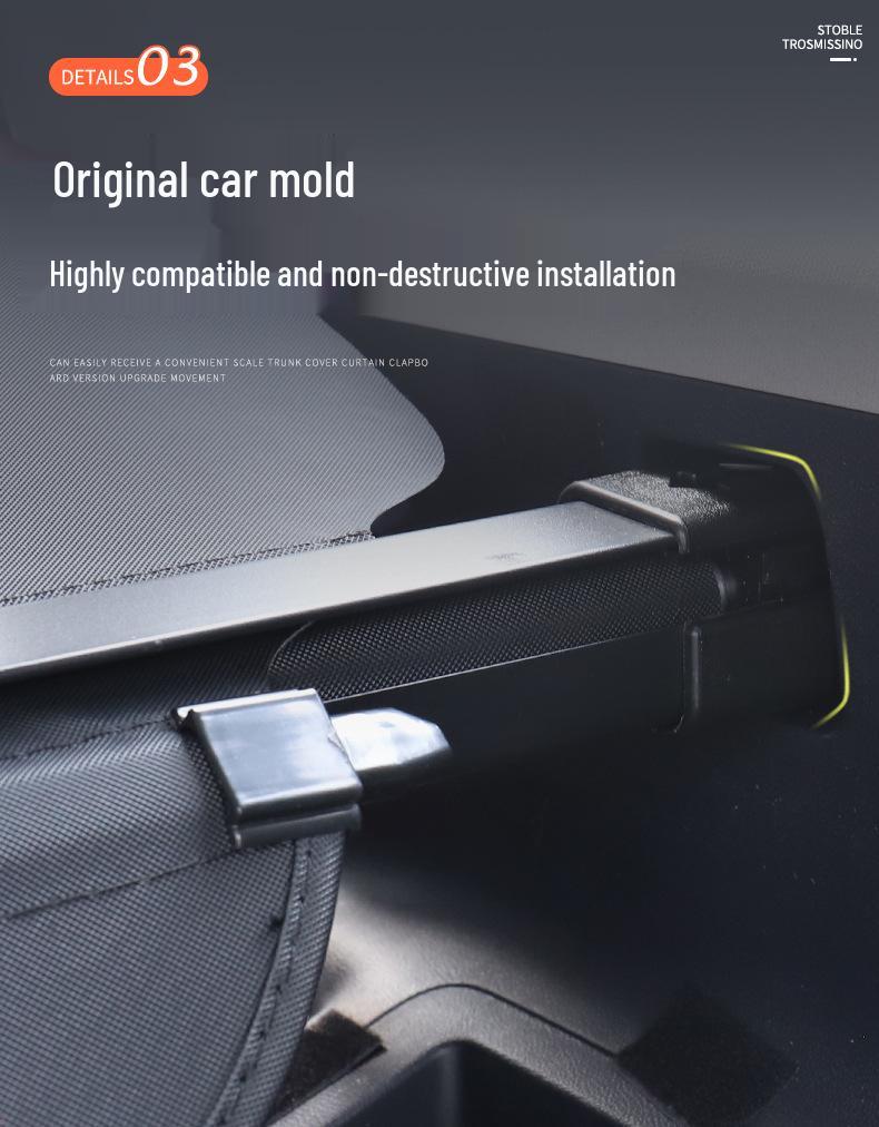 Trunk Cover & Sunshade for Peugeot 5008: Interior Storage & Partition Accessory