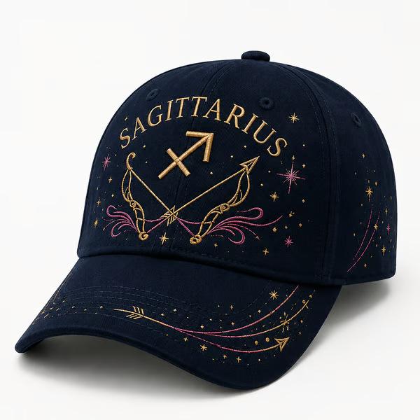 New D printing, twelve constellations, sunshade baseball cap, outdoor cap, men and women