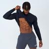 Turtle Neck Functional Long Sleeve Training T-Shirt, 2 Colors, Men