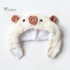 Pet Hat Cute Alpaca Shape Dog Headwear Vivid Expression Three-dimensional Ears Cat Hat Pet Costume